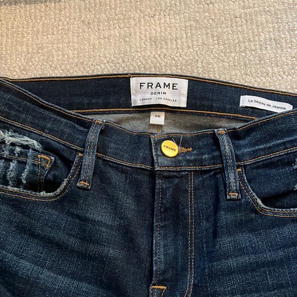Frame Denim Le Skinny de Jeanne Jeans 26 - Picture 7 of 9